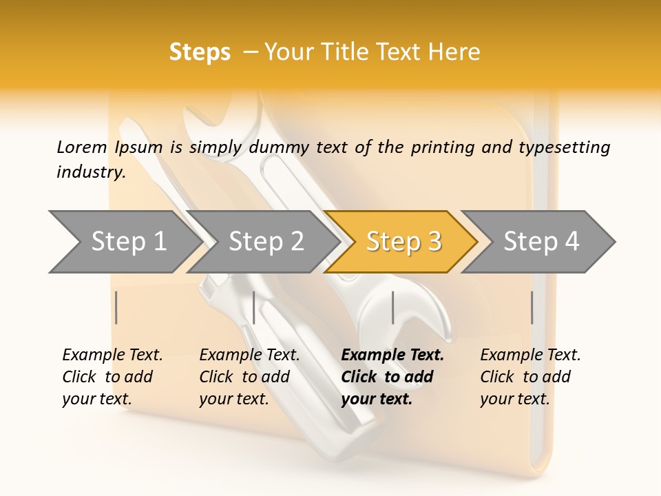 Container Utility Symbol PowerPoint Template