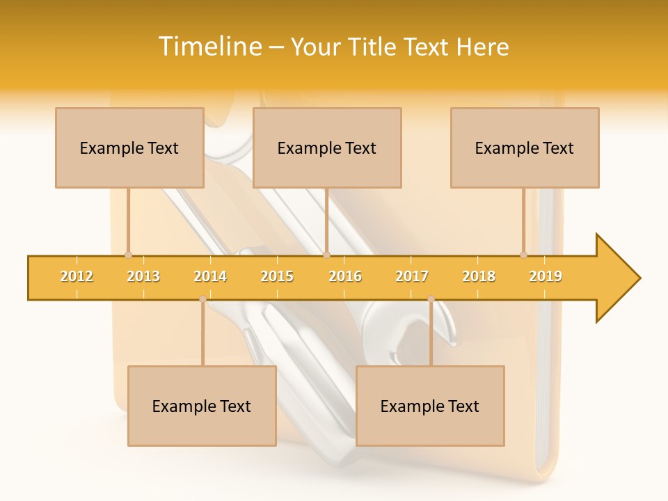 Container Utility Symbol PowerPoint Template