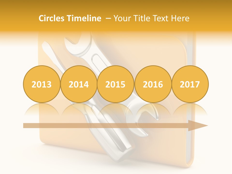 Container Utility Symbol PowerPoint Template