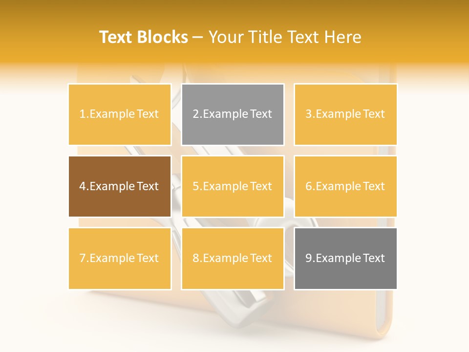 Container Utility Symbol PowerPoint Template
