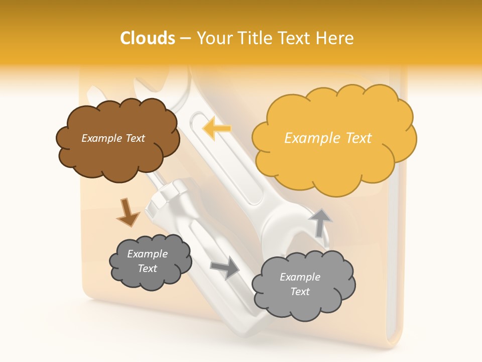 Container Utility Symbol PowerPoint Template