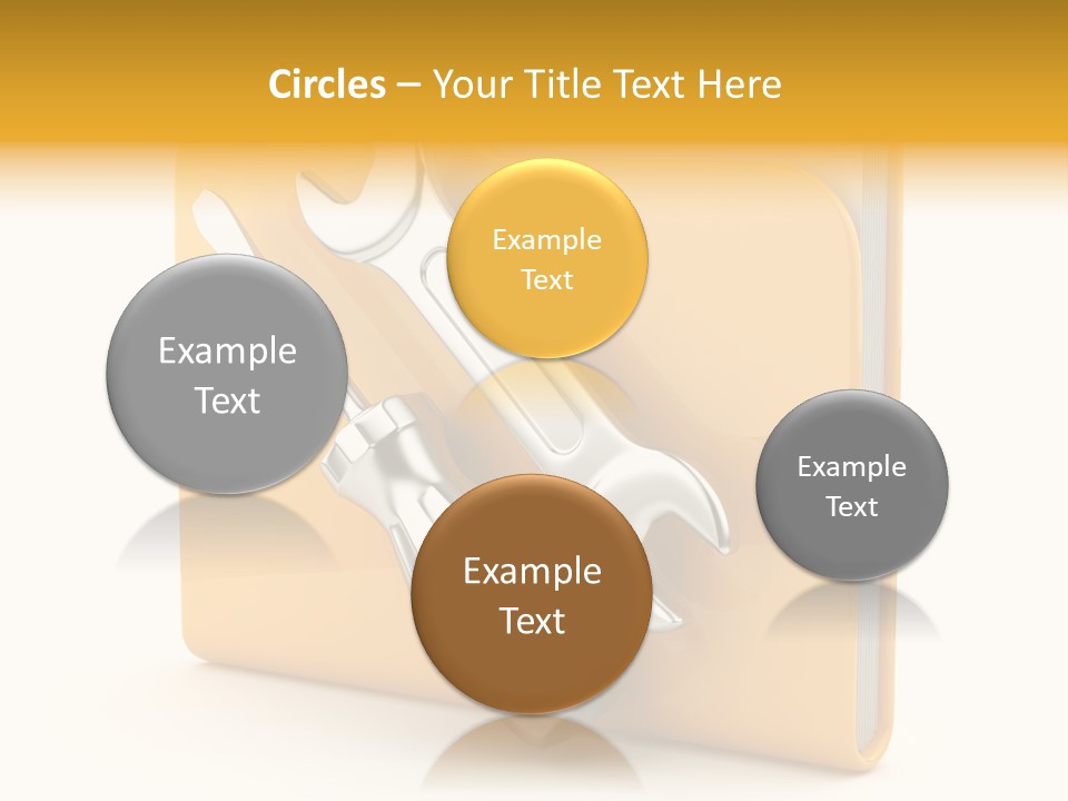 Container Utility Symbol PowerPoint Template