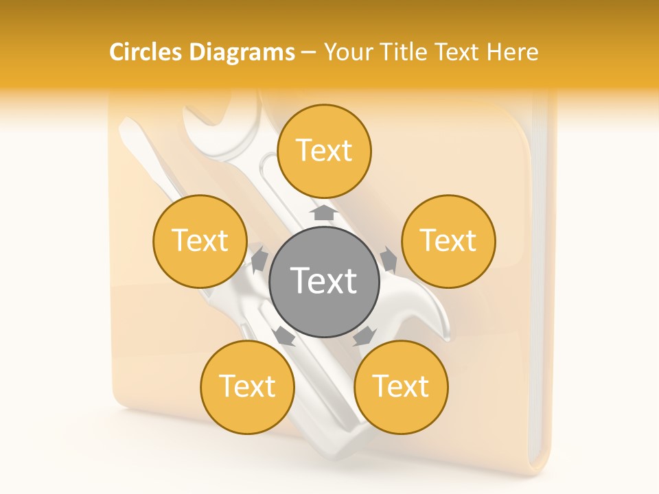 Container Utility Symbol PowerPoint Template