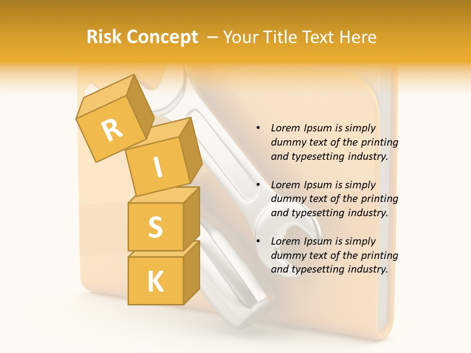 Container Utility Symbol PowerPoint Template