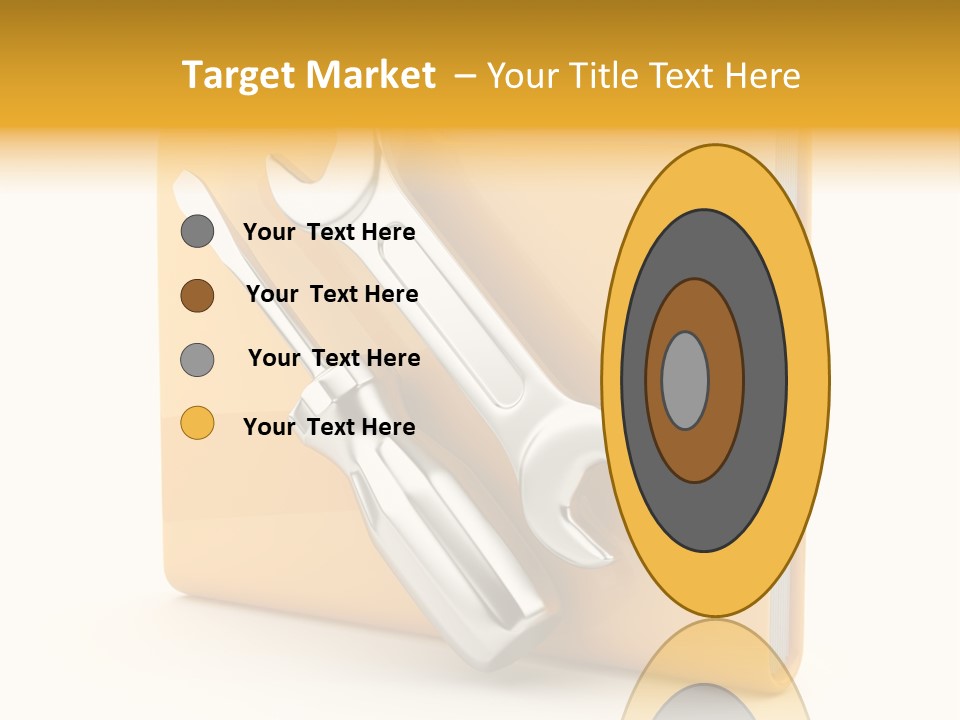 Container Utility Symbol PowerPoint Template