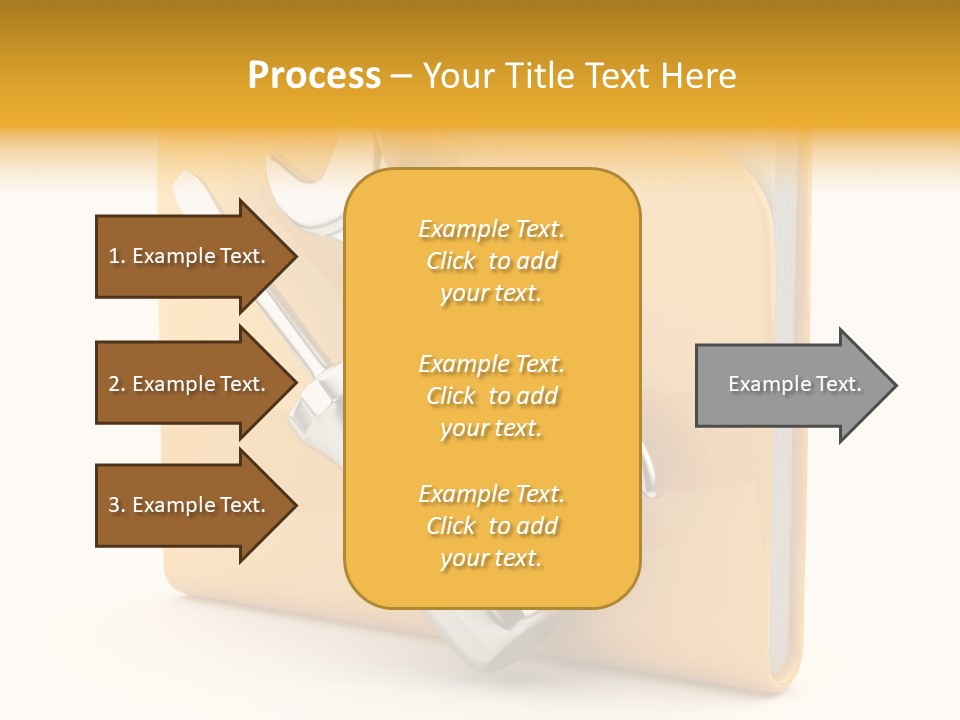 Container Utility Symbol PowerPoint Template