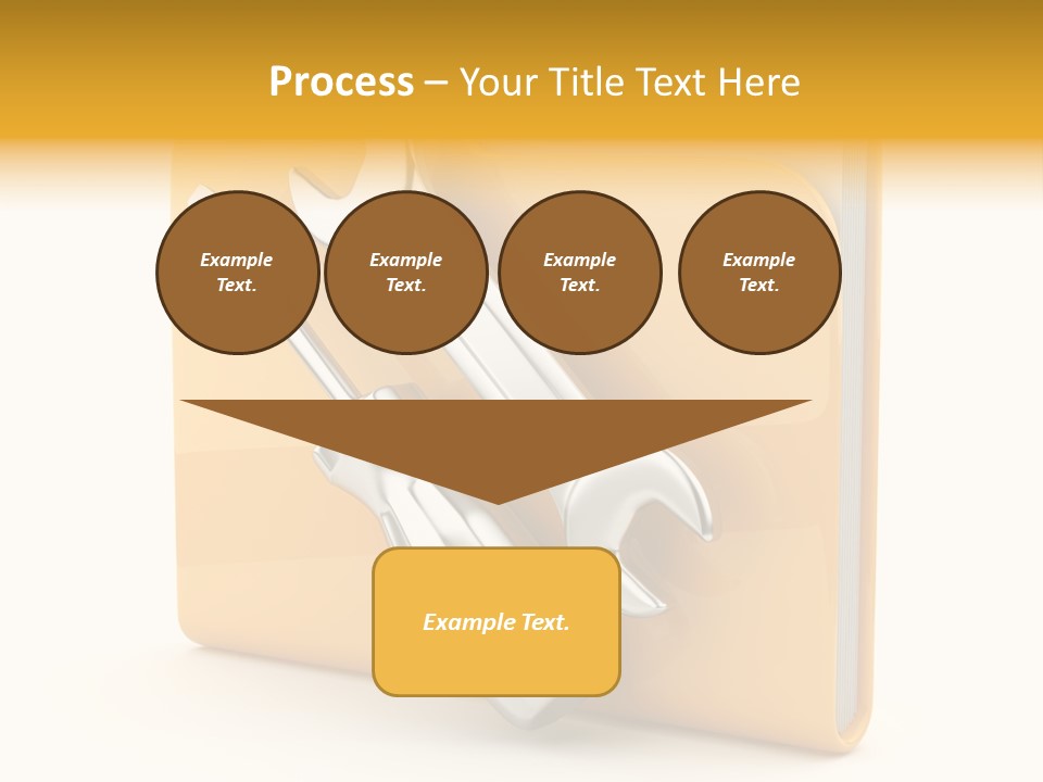 Container Utility Symbol PowerPoint Template