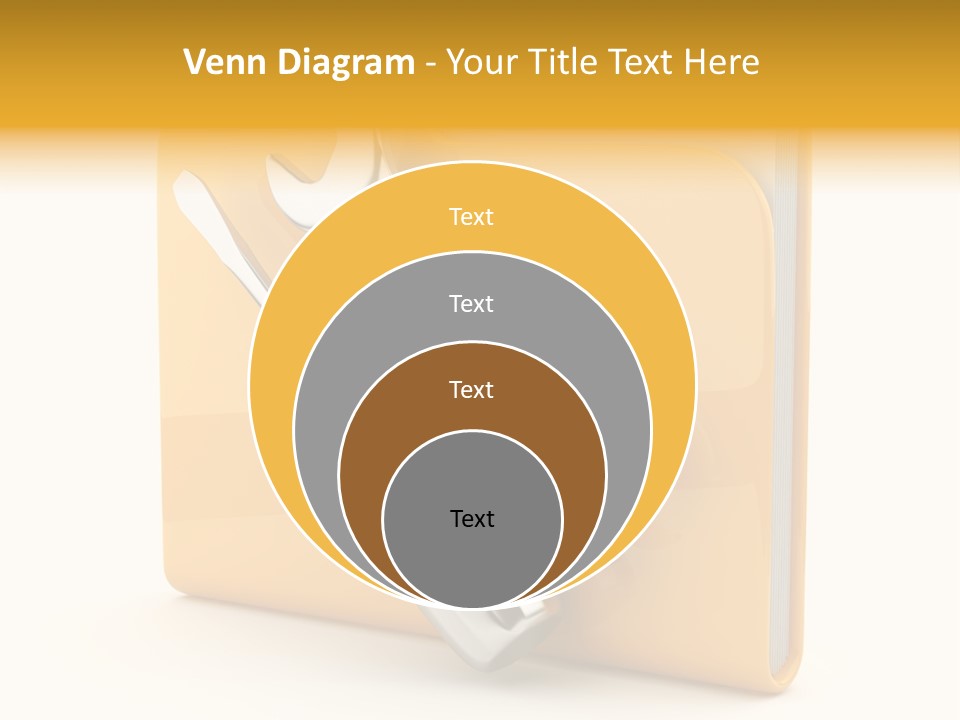 Container Utility Symbol PowerPoint Template