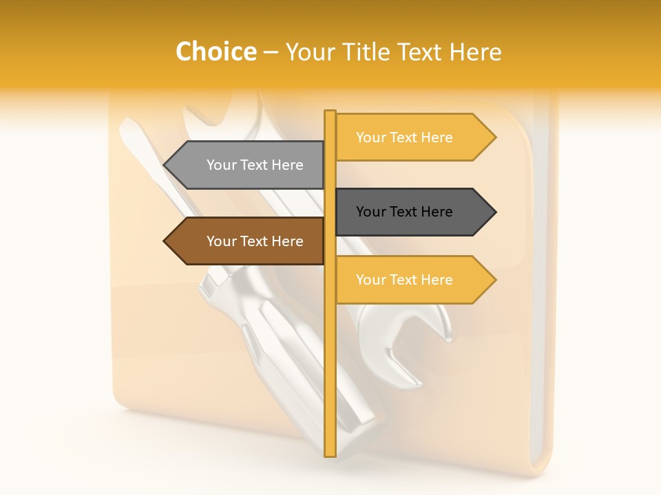 Container Utility Symbol PowerPoint Template