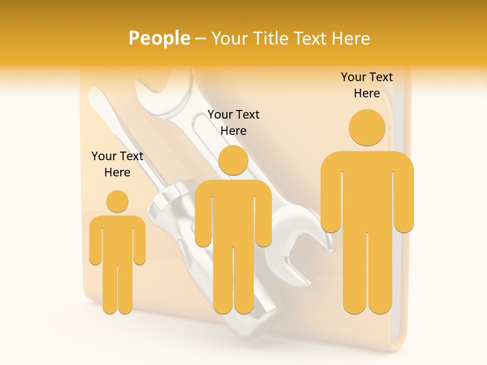 Container Utility Symbol PowerPoint Template