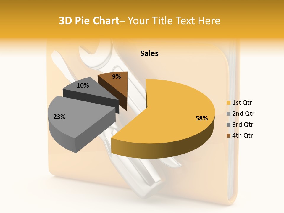 Container Utility Symbol PowerPoint Template