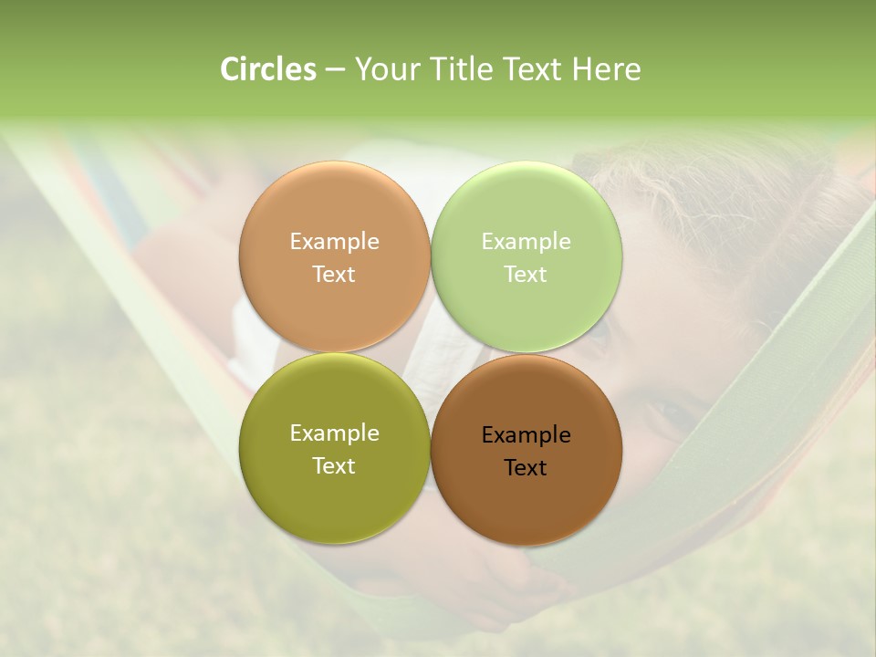 Resort Nature Female PowerPoint Template