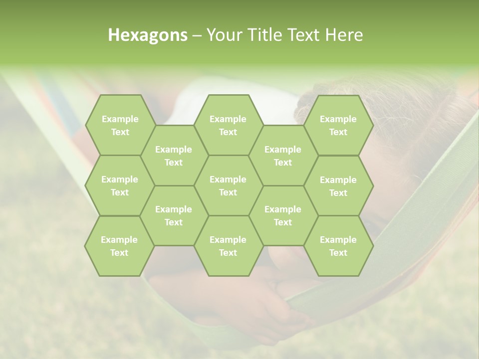 Resort Nature Female PowerPoint Template