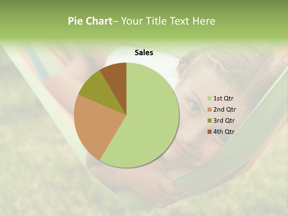 Resort Nature Female PowerPoint Template