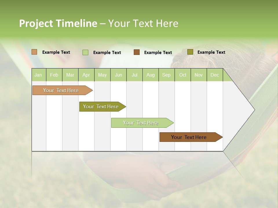 Resort Nature Female PowerPoint Template