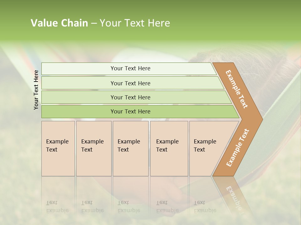 Resort Nature Female PowerPoint Template