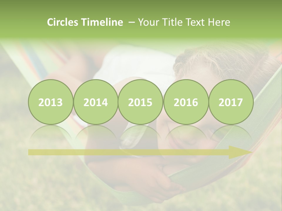 Resort Nature Female PowerPoint Template