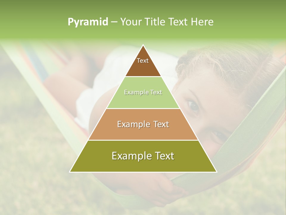 Resort Nature Female PowerPoint Template