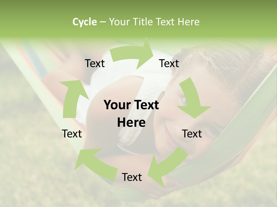 Resort Nature Female PowerPoint Template