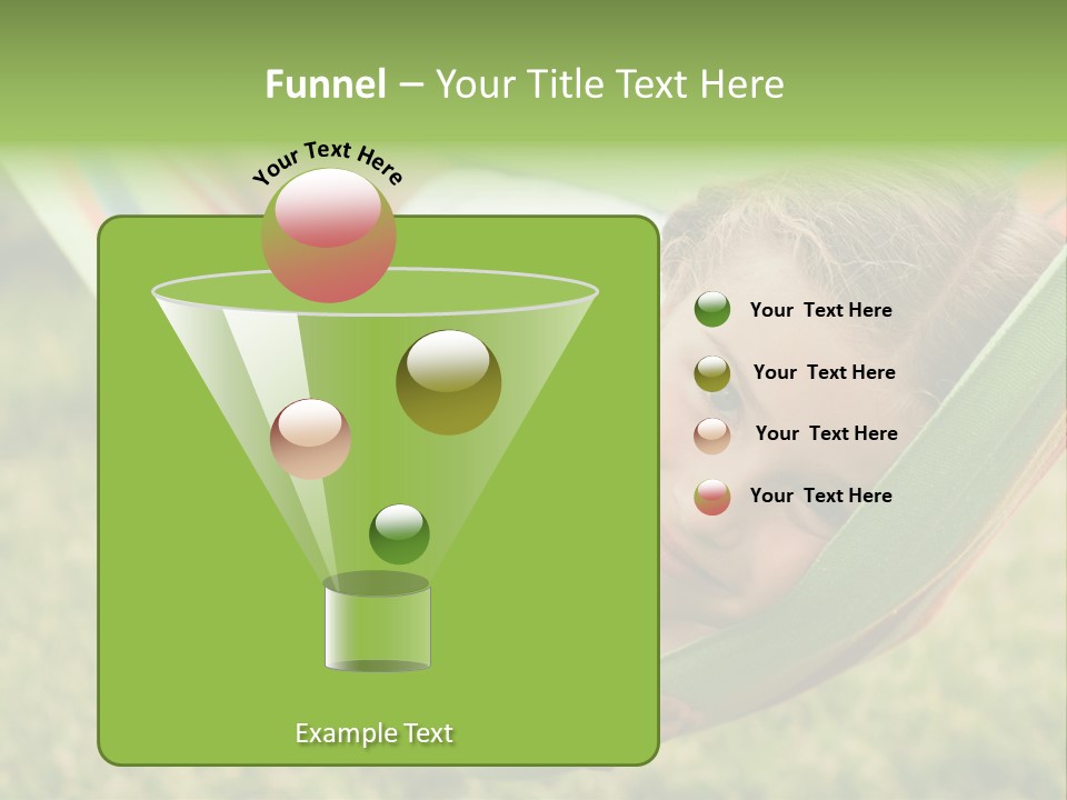 Resort Nature Female PowerPoint Template