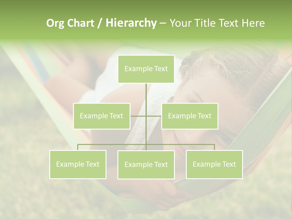 Resort Nature Female PowerPoint Template