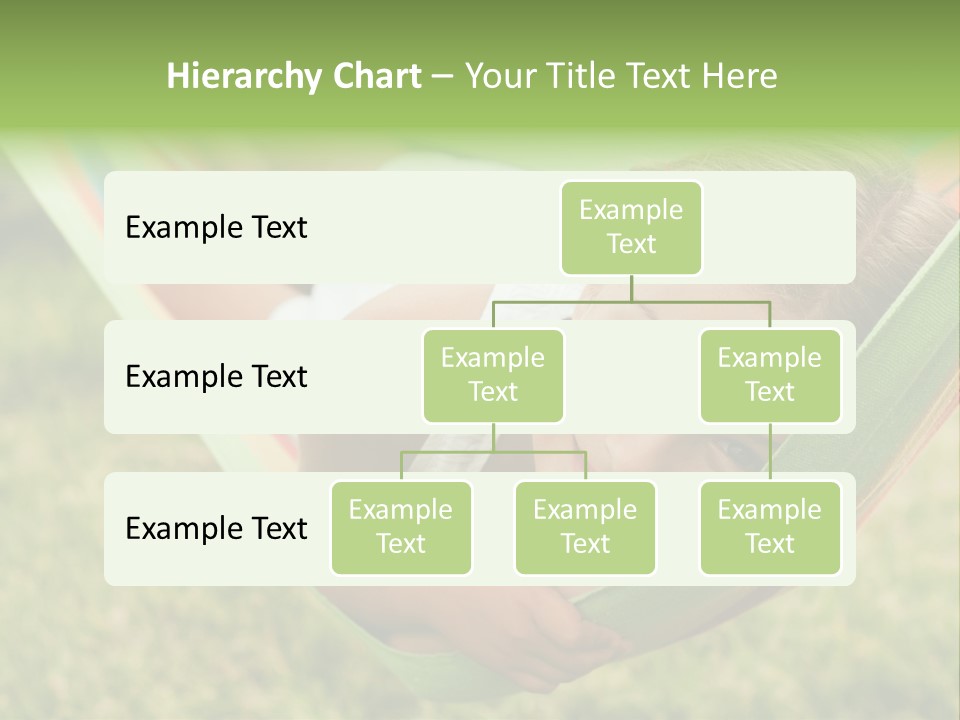 Resort Nature Female PowerPoint Template