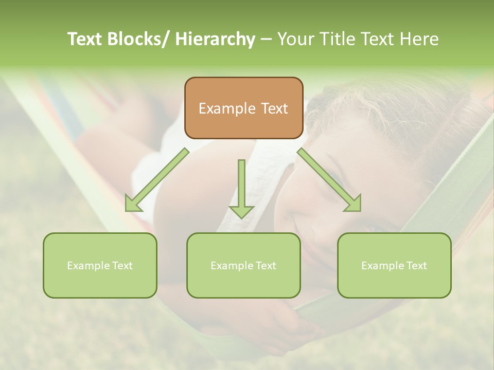 Resort Nature Female PowerPoint Template