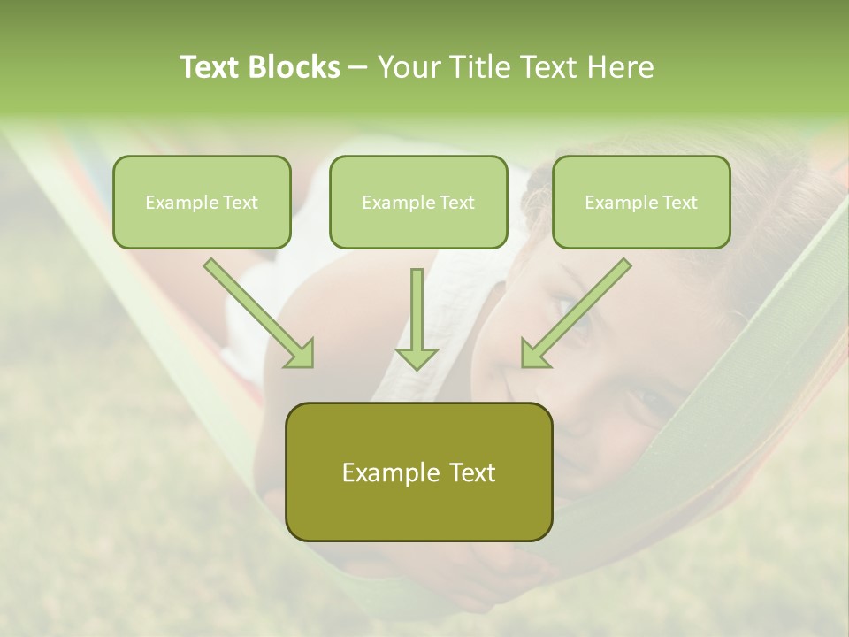 Resort Nature Female PowerPoint Template