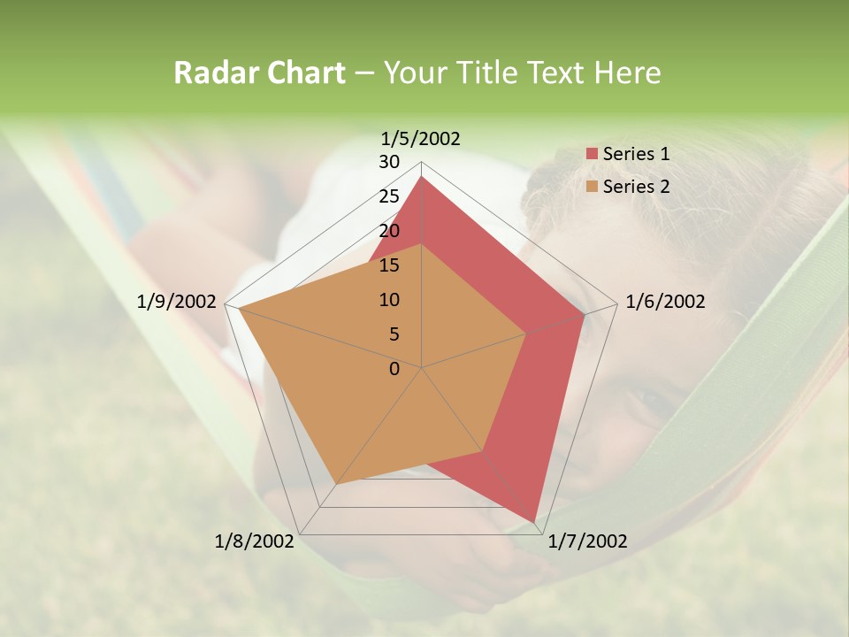 Resort Nature Female PowerPoint Template