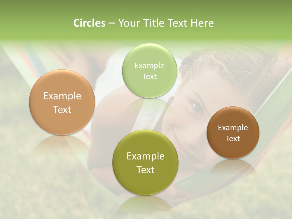 Resort Nature Female PowerPoint Template