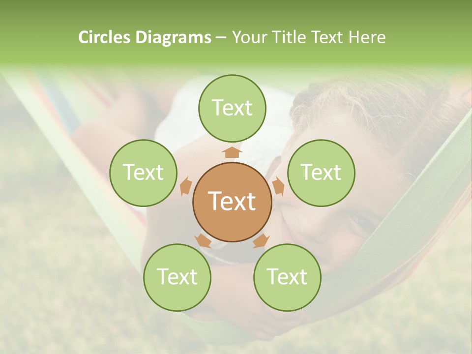 Resort Nature Female PowerPoint Template