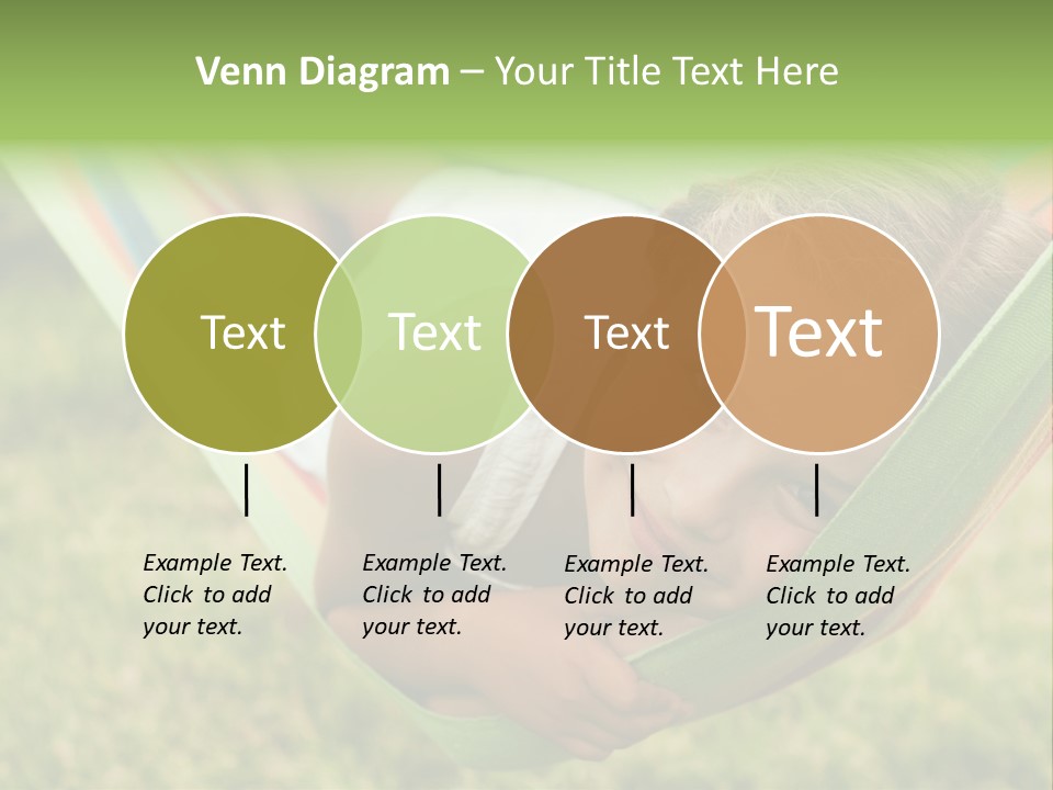 Resort Nature Female PowerPoint Template