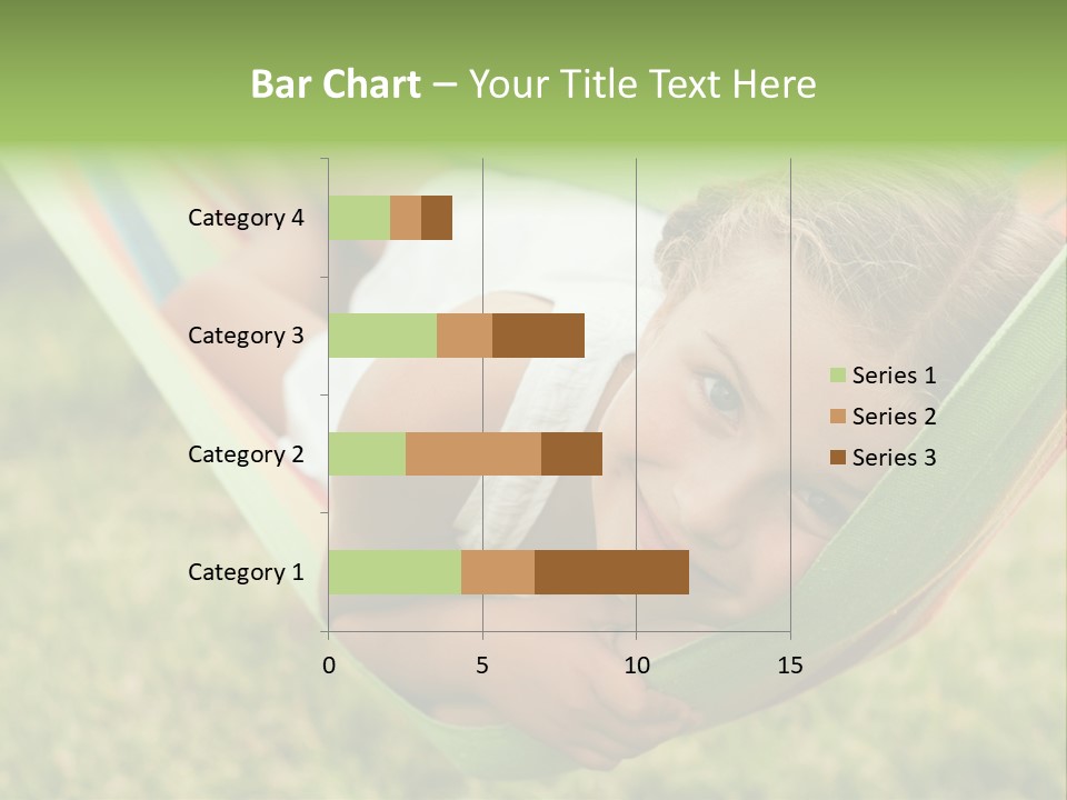 Resort Nature Female PowerPoint Template