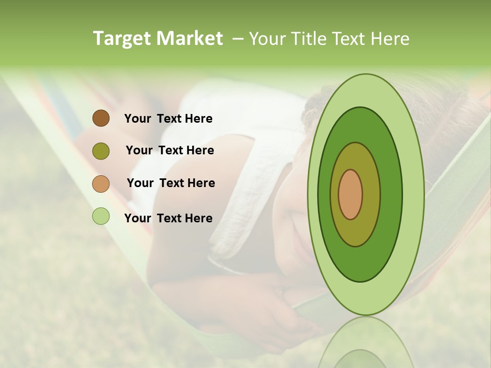 Resort Nature Female PowerPoint Template