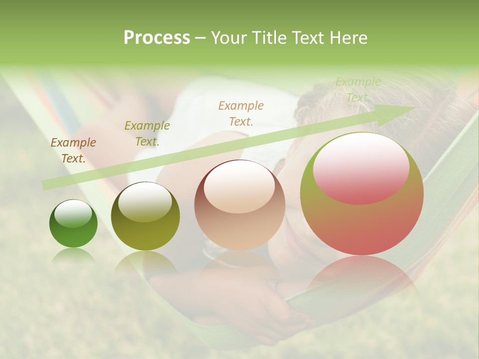 Resort Nature Female PowerPoint Template