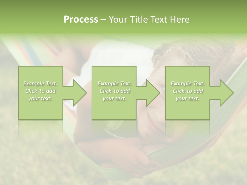 Resort Nature Female PowerPoint Template