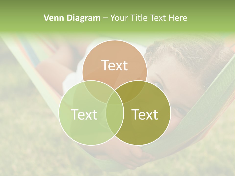 Resort Nature Female PowerPoint Template