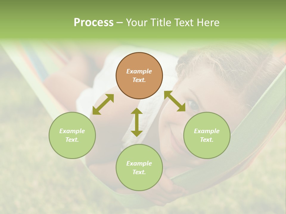 Resort Nature Female PowerPoint Template