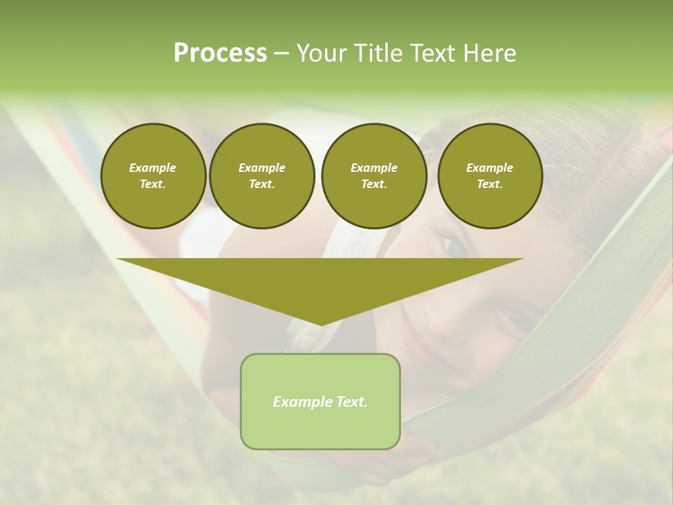 Resort Nature Female PowerPoint Template