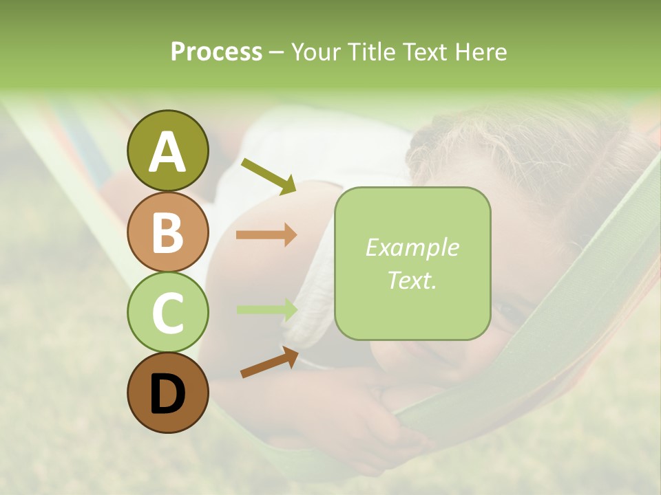 Resort Nature Female PowerPoint Template