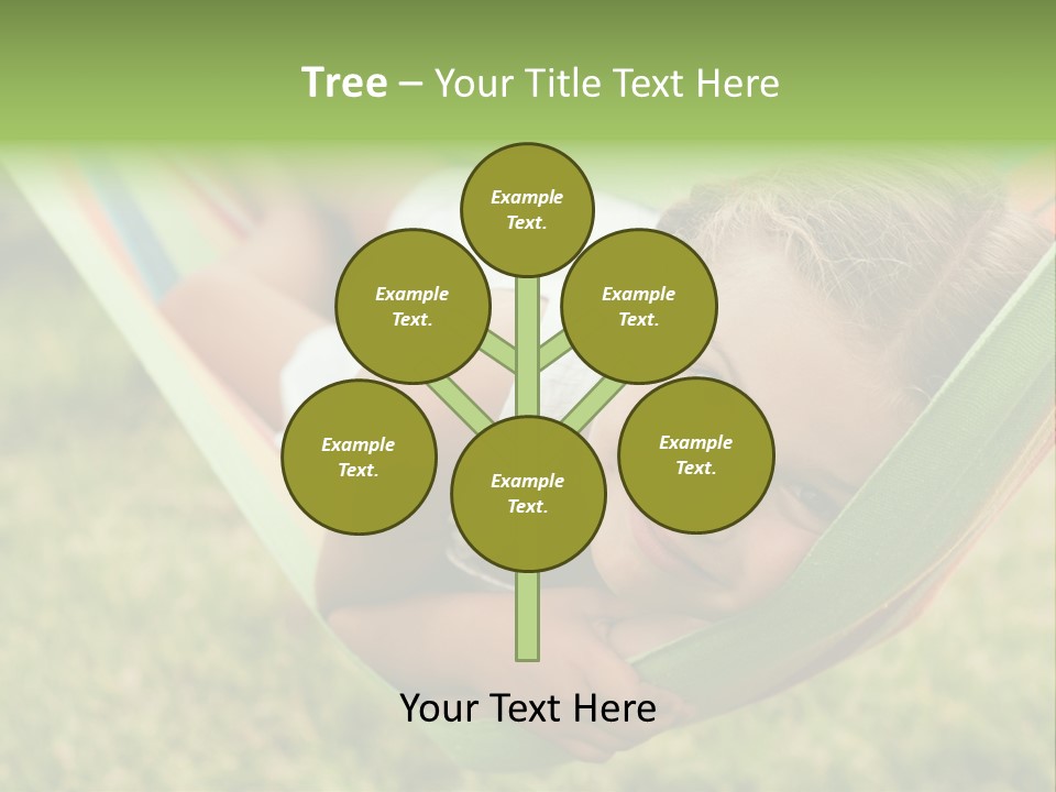 Resort Nature Female PowerPoint Template