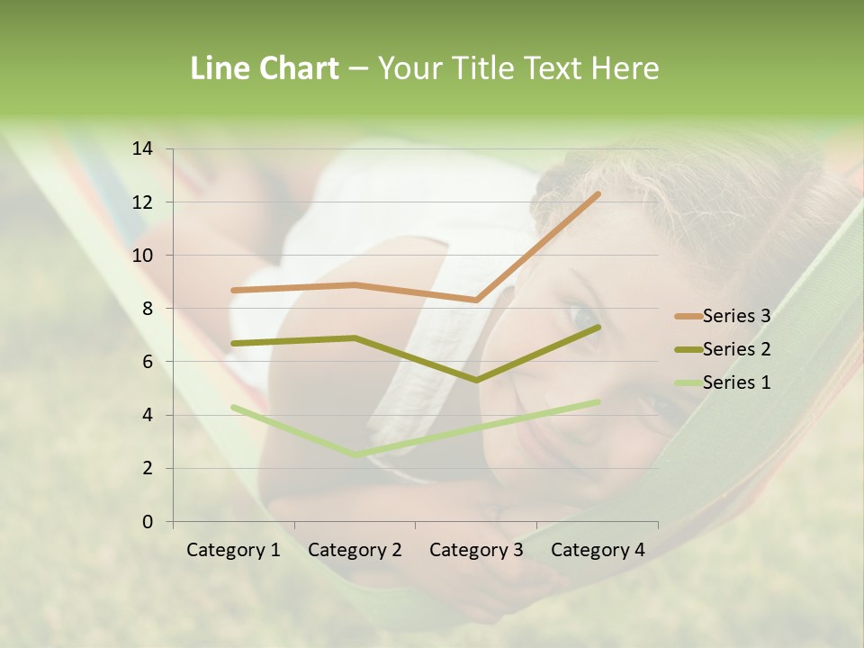 Resort Nature Female PowerPoint Template