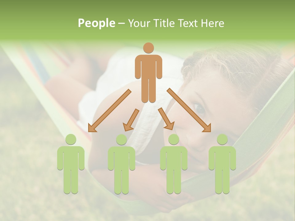 Resort Nature Female PowerPoint Template