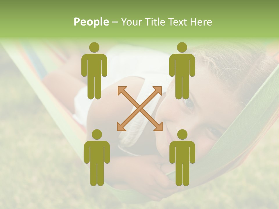 Resort Nature Female PowerPoint Template