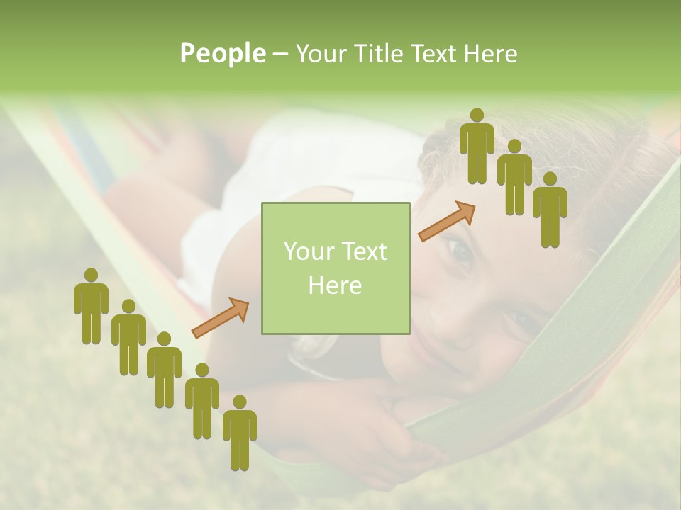 Resort Nature Female PowerPoint Template