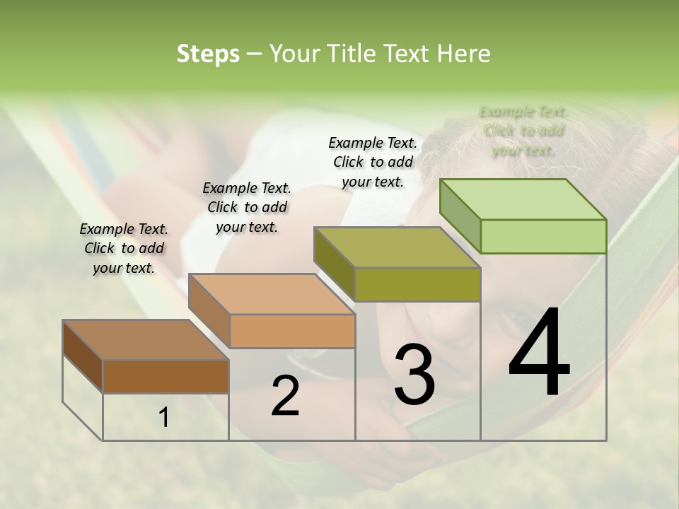 Resort Nature Female PowerPoint Template