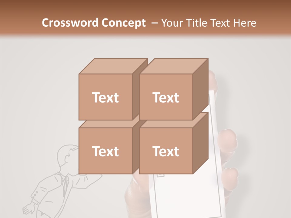 Icon Male Sale PowerPoint Template