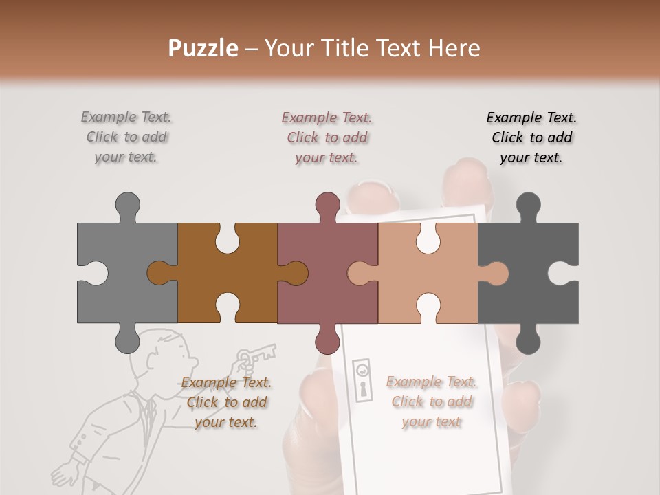 Icon Male Sale PowerPoint Template