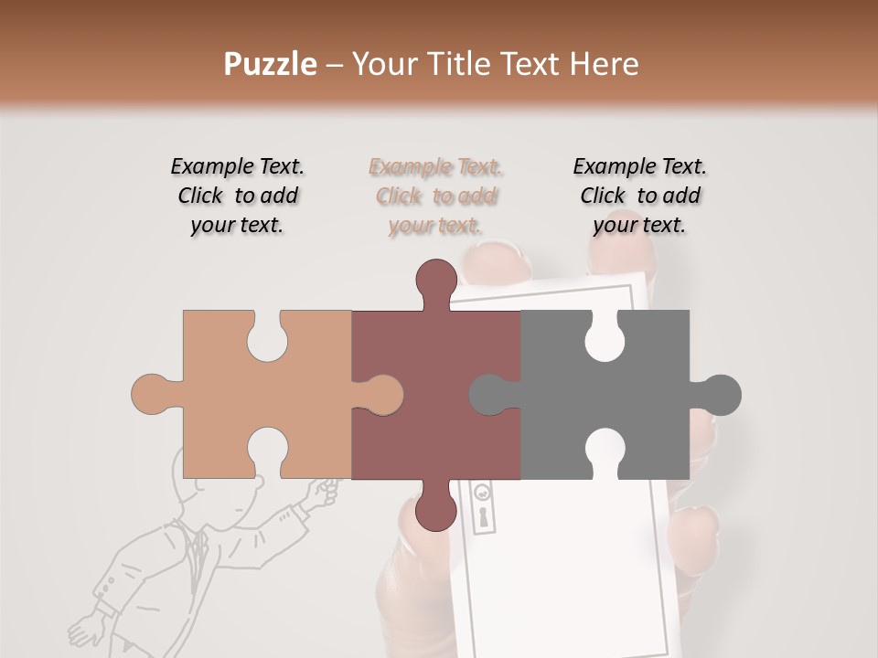 Icon Male Sale PowerPoint Template