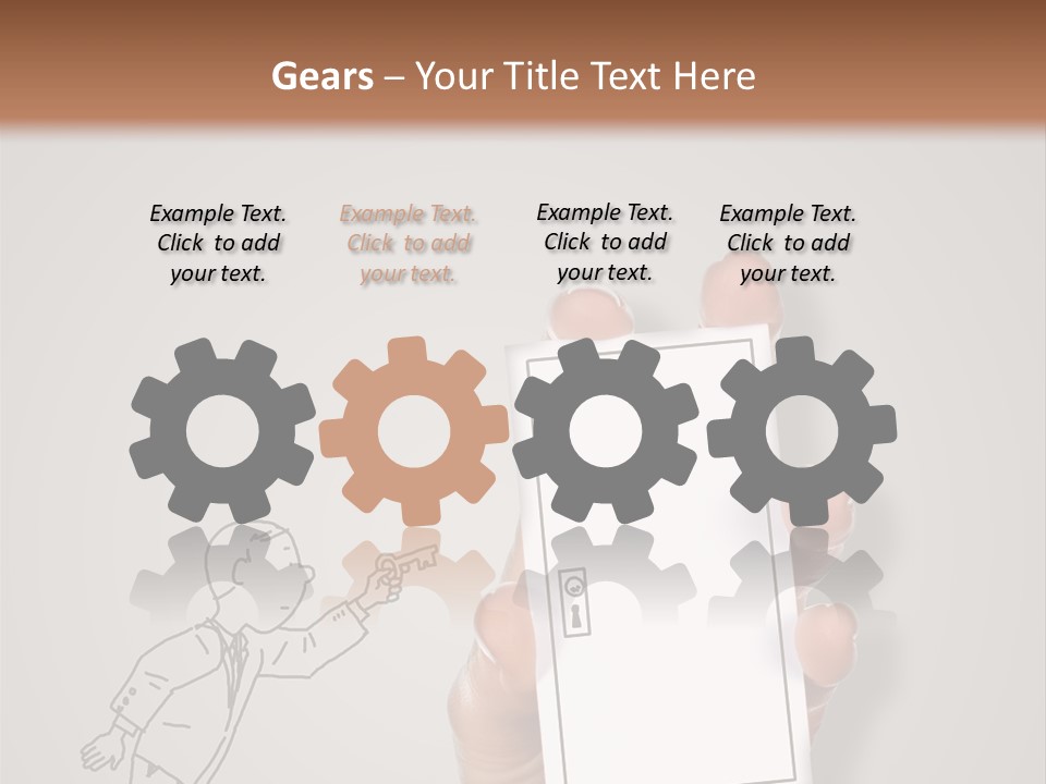 Icon Male Sale PowerPoint Template